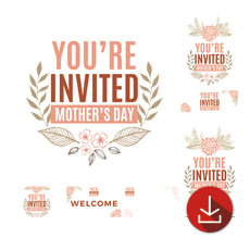 Flowers Invited Mothers Day 