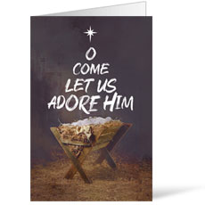 O Come Adore Manger 