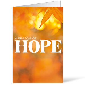 Season of Hope Leaves Bulletins 8.5 x 11