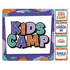 Kids Camp Purple Set 