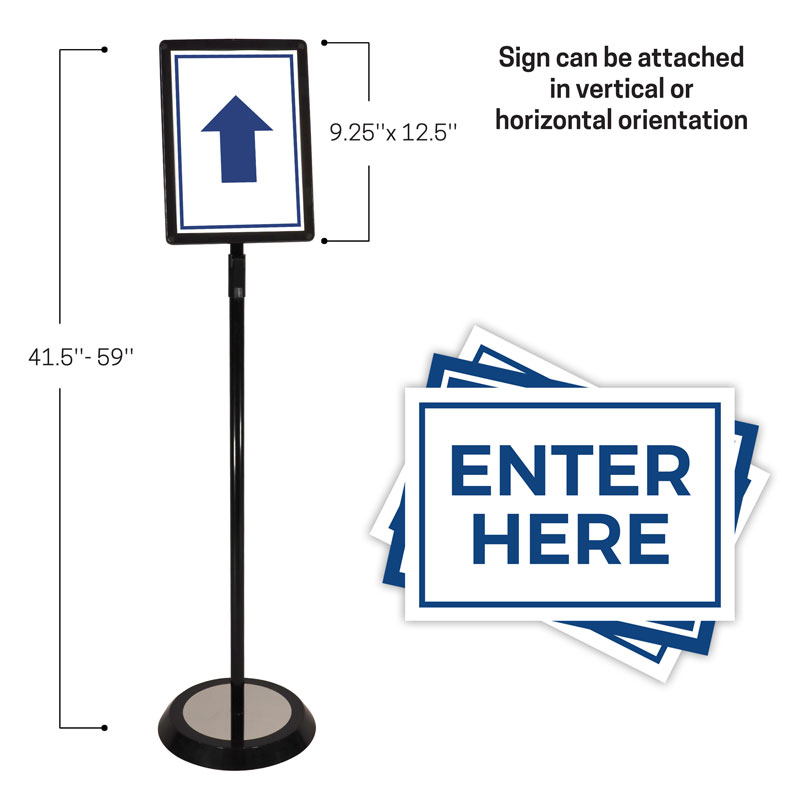 Displays & Stands, InfoSign Stand, 4'