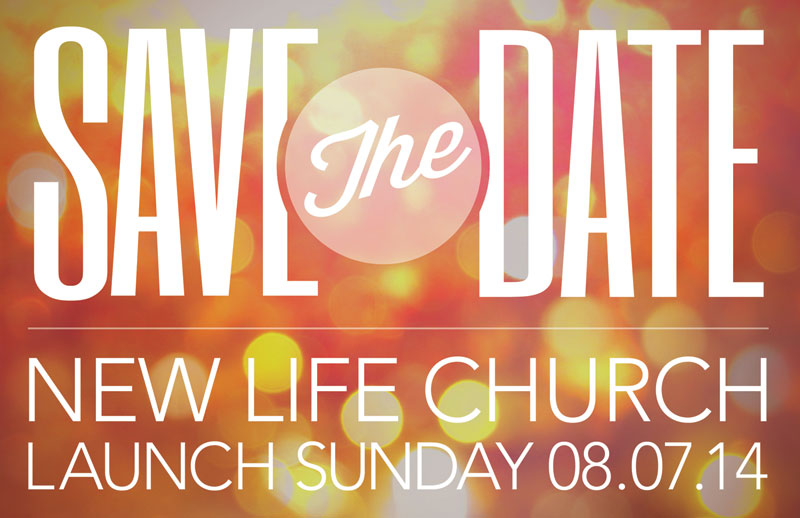Church Postcards, Save the Date, 5.5 X 8.5