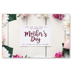 Mothers Day Note Flowers 