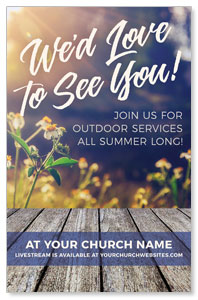 We'd Love to See you 4/4 ImpactCards
