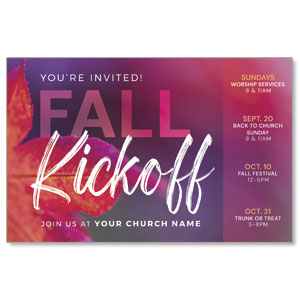 Fall Kickoff Leaf 4/4 ImpactCards