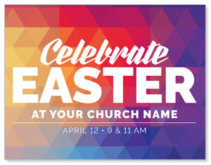 Geometric Bold Easter ImpactMailers