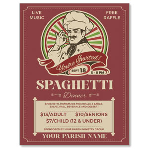 Spaghetti Dinner ImpactMailers