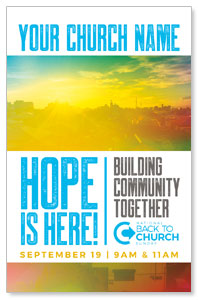 BTCS Hope is Here Sunrise Medium InviteCards