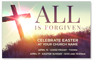 All Is Forgiven Medium InviteCards