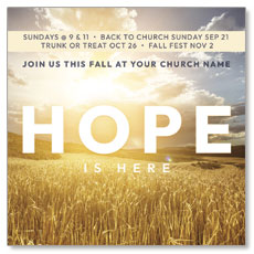 Hope Is Here Fall 
