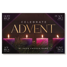 Celebrate Advent Candles 