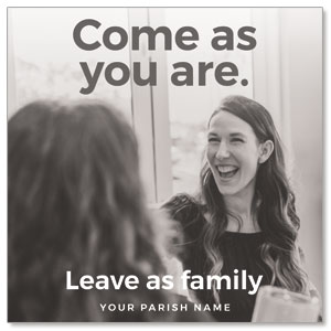 Leave As Family 3.75" x 3.75" Square InviteCards