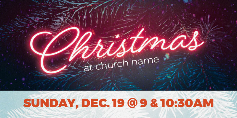 Church Postcards, Christmas, CMU Christmas 2021, 5.5 x 11