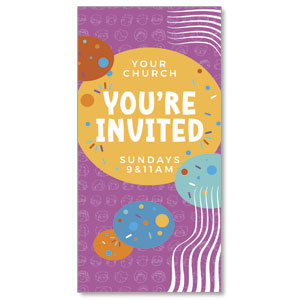 Confetti Kids 11" x 5.5" Oversized Postcards