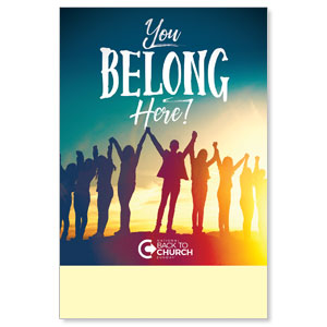 BTCS You Belong Here Posters