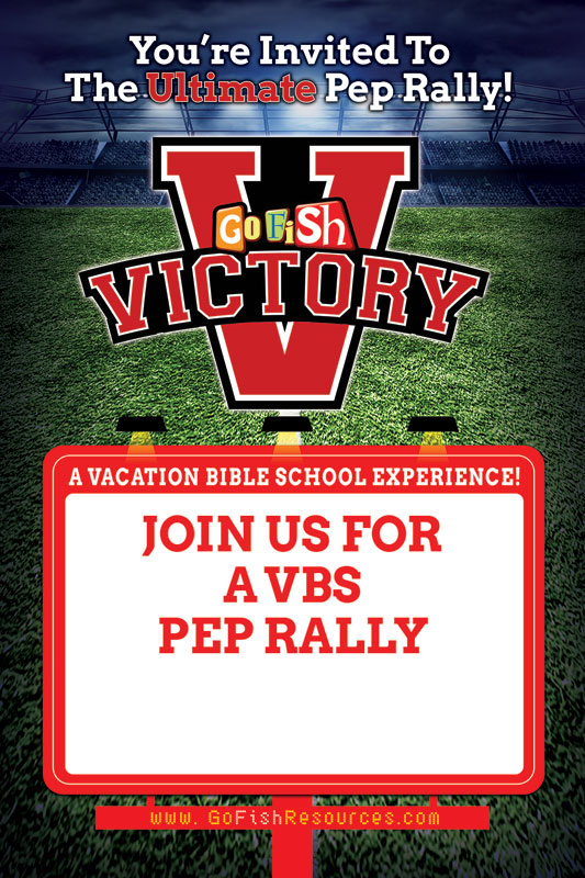 Posters, VBS / Camp, Go Fish Victory, 12 x 18