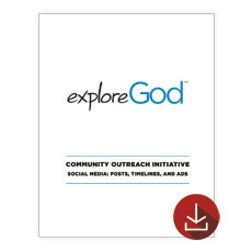 Explore God Social Media Guide, Posts and Ads 