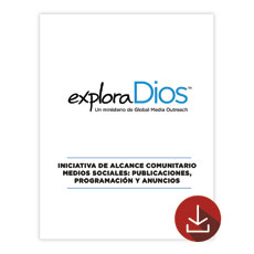 Explore God Social Media Guide, Posts and Ads Spanish 