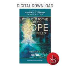 National Day of Prayer 2025 Theme Mini Invite Card Download 