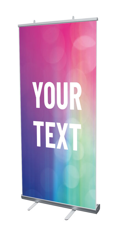 Banners, Colorful Lights Products, Colorful Lights Your Text Stacked, 4' x 6'7