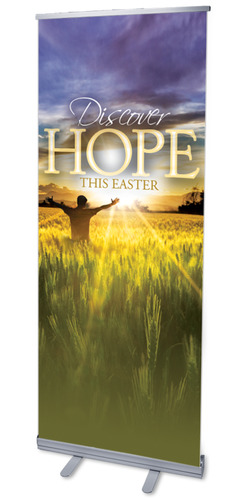 Banners, Easter, Easter Hope Field, 2'7 x 6'7