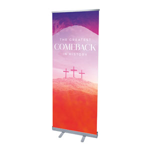 Greatest Comeback 2'7" x 6'7"  Vinyl Banner