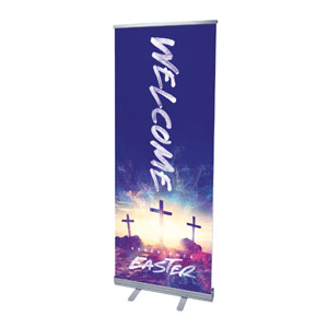 Experience Easter 2'7" x 6'7"  Vinyl Banner