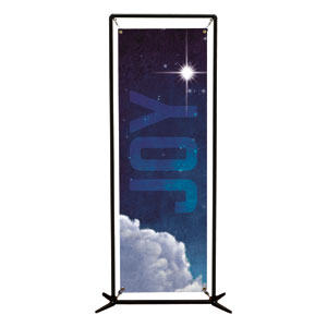 Joy Clouds 2' x 6' Banner