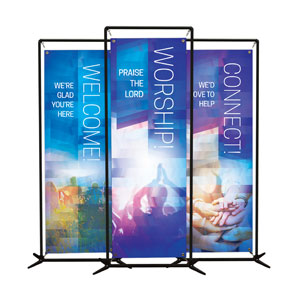 Modern Mosaic Core Set 2' x 6' Banner