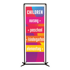 Curved Colors Children Directional 
