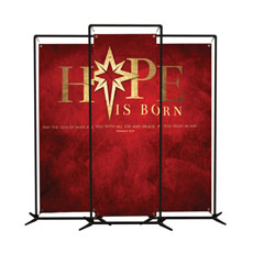 Hope Is Born Star Triptych 