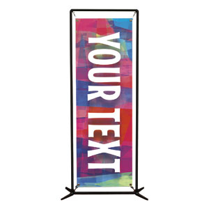 Kids Collage Your Text 2' x 6' Banner