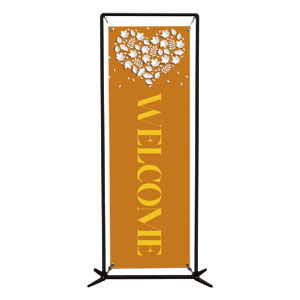 Love Fall Leaves 2' x 6' Banner