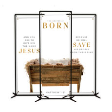 Born Manger Triptych 