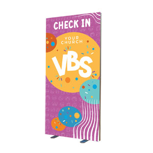 Confetti Kids VBS Check In Silicone Edge Banners