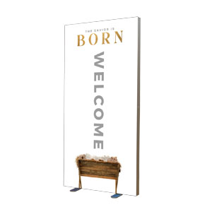 Born Manger Silicone Edge Banners
