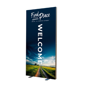 BTCS Find Your Place Silicone Edge Banners