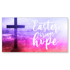 Easter Brings Hope Cross Colors 