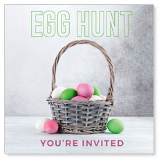 Egg Hunt Basket 