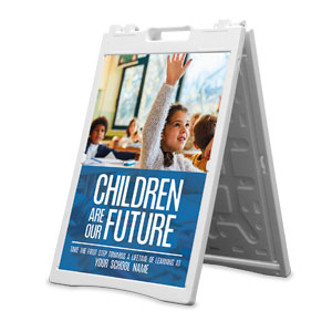 Children Are Our Future 2' x 3' Street Sign Banners