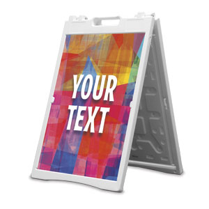 Kids Collage Your Text 2' x 3' Street Sign Banners