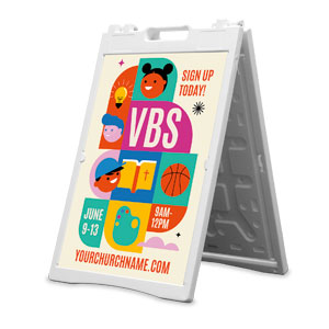Modern Kids VBS 2' x 3' Street Sign Banners