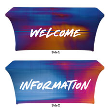 Colorful Blur Welcome Information 