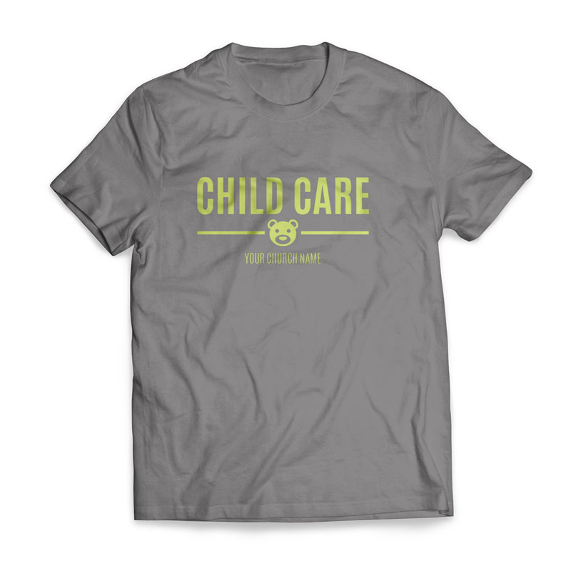 T-Shirts, Ministry, Child Care - Large, Large (Unisex)