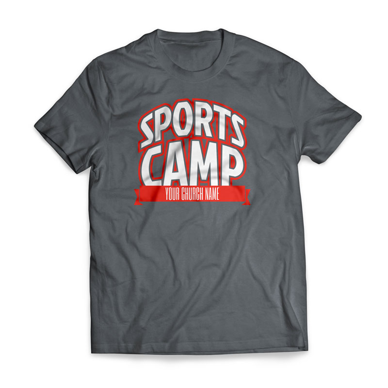 T-Shirts, Summer - General, Sports Camp - Large, Large (Unisex)