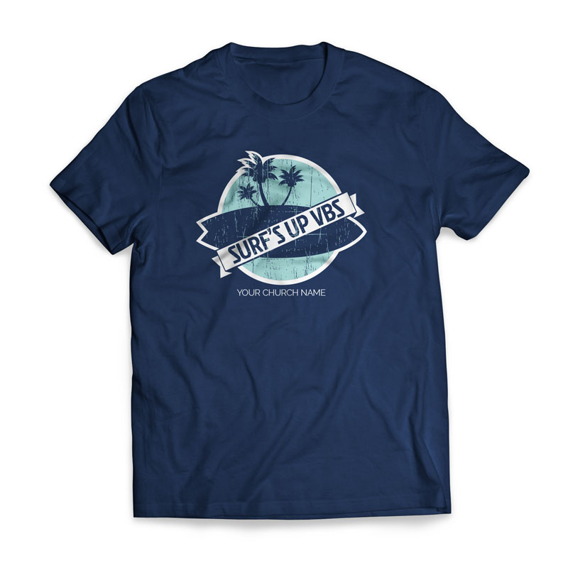 T-Shirts, Summer - General, Surf Board - Large, Large (Unisex)