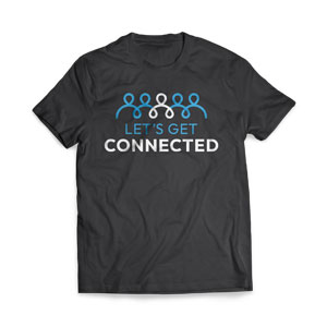 Let's Get Connected - Large Apparel