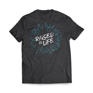 Raised to Life Burst - Large Apparel