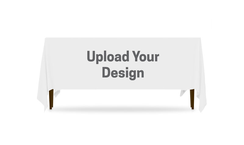 Table Throws, 6 Ft. Table Throw: Upload Your Design