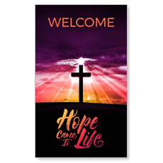Hope Life Cross Welcome 
